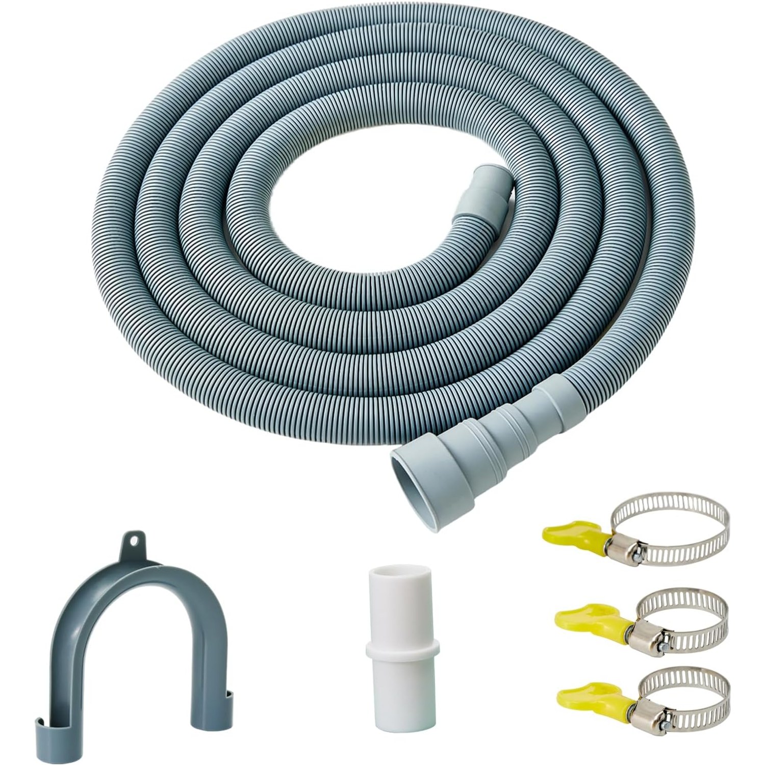 2m Portable Washer Drain Hose Extension Kit