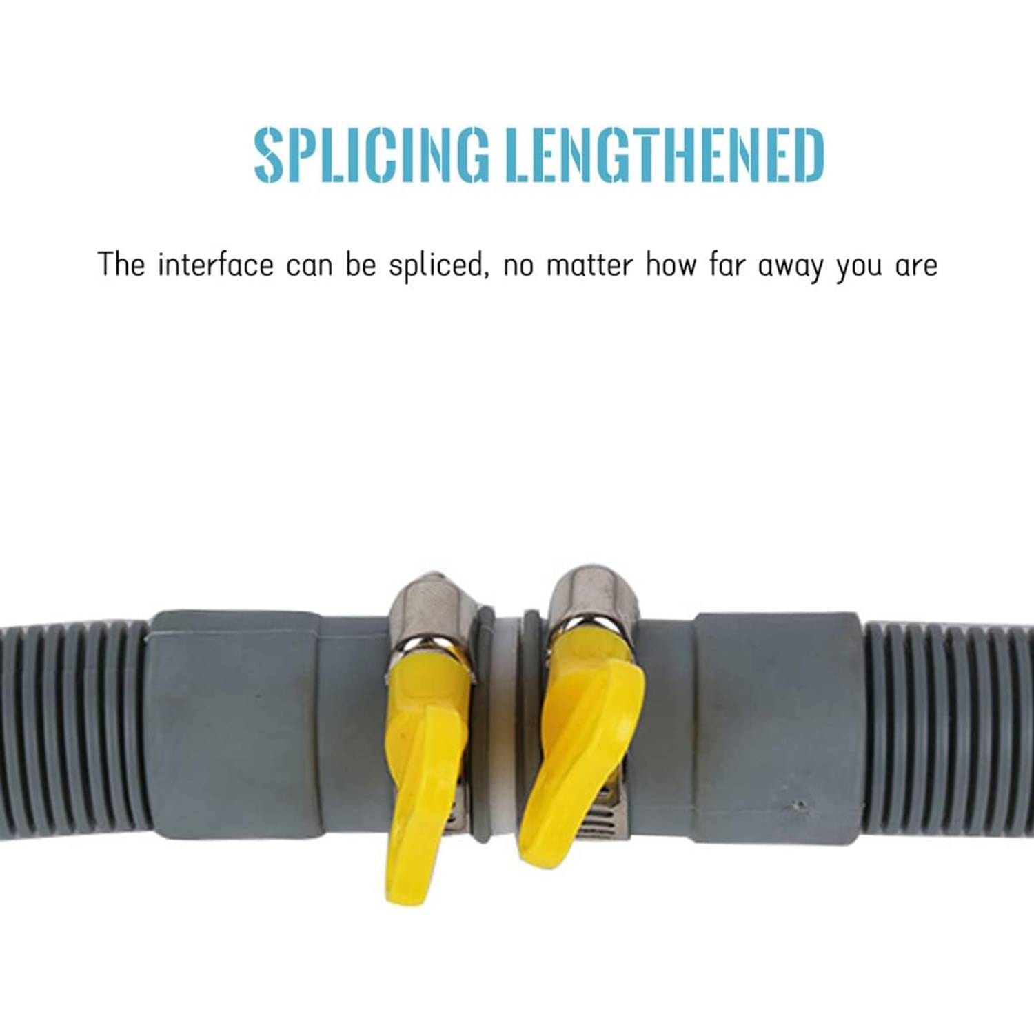 2m Washing Machine Drain Hose Extension Kit: image 3