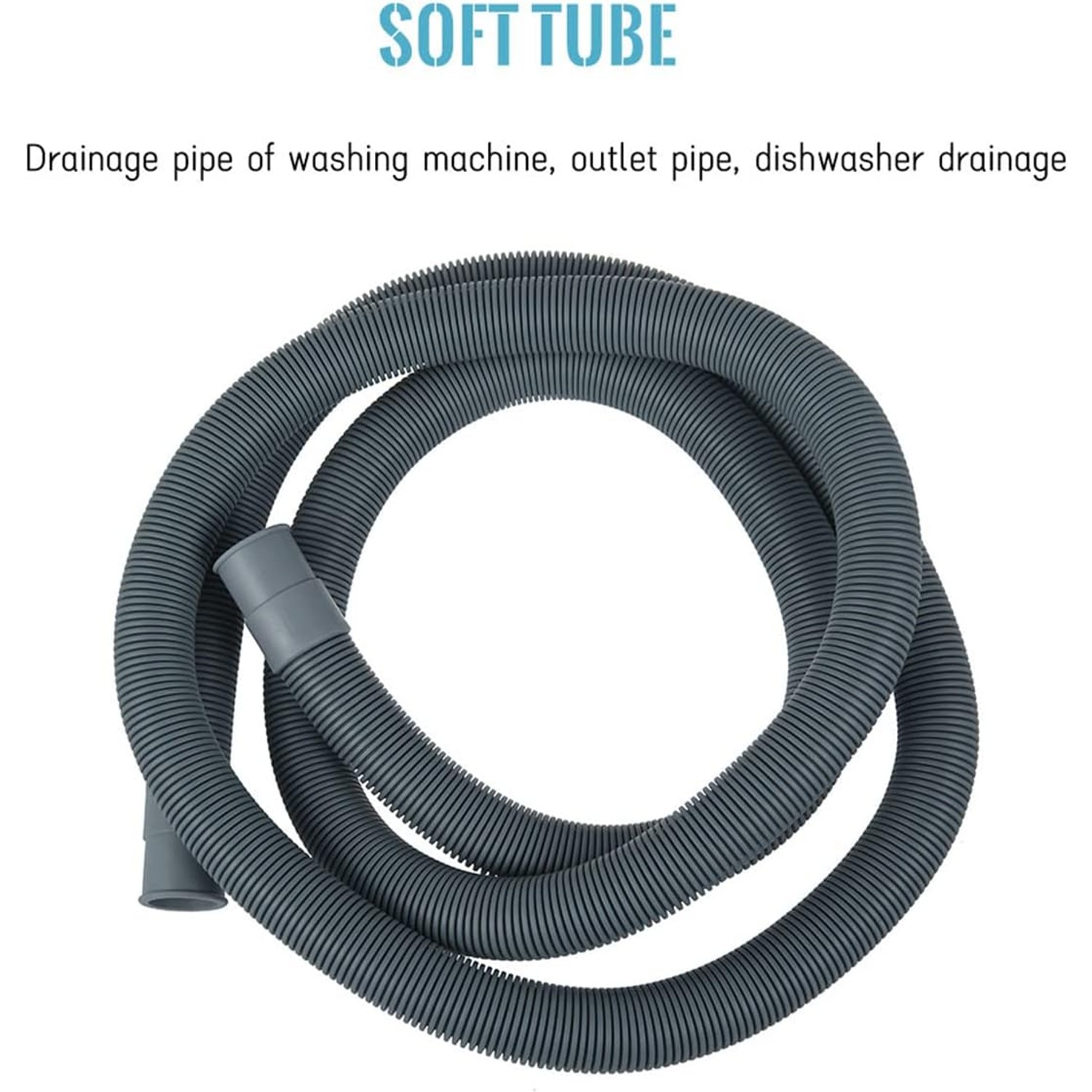 2m Washing Machine Drain Hose Extension Kit: image 5