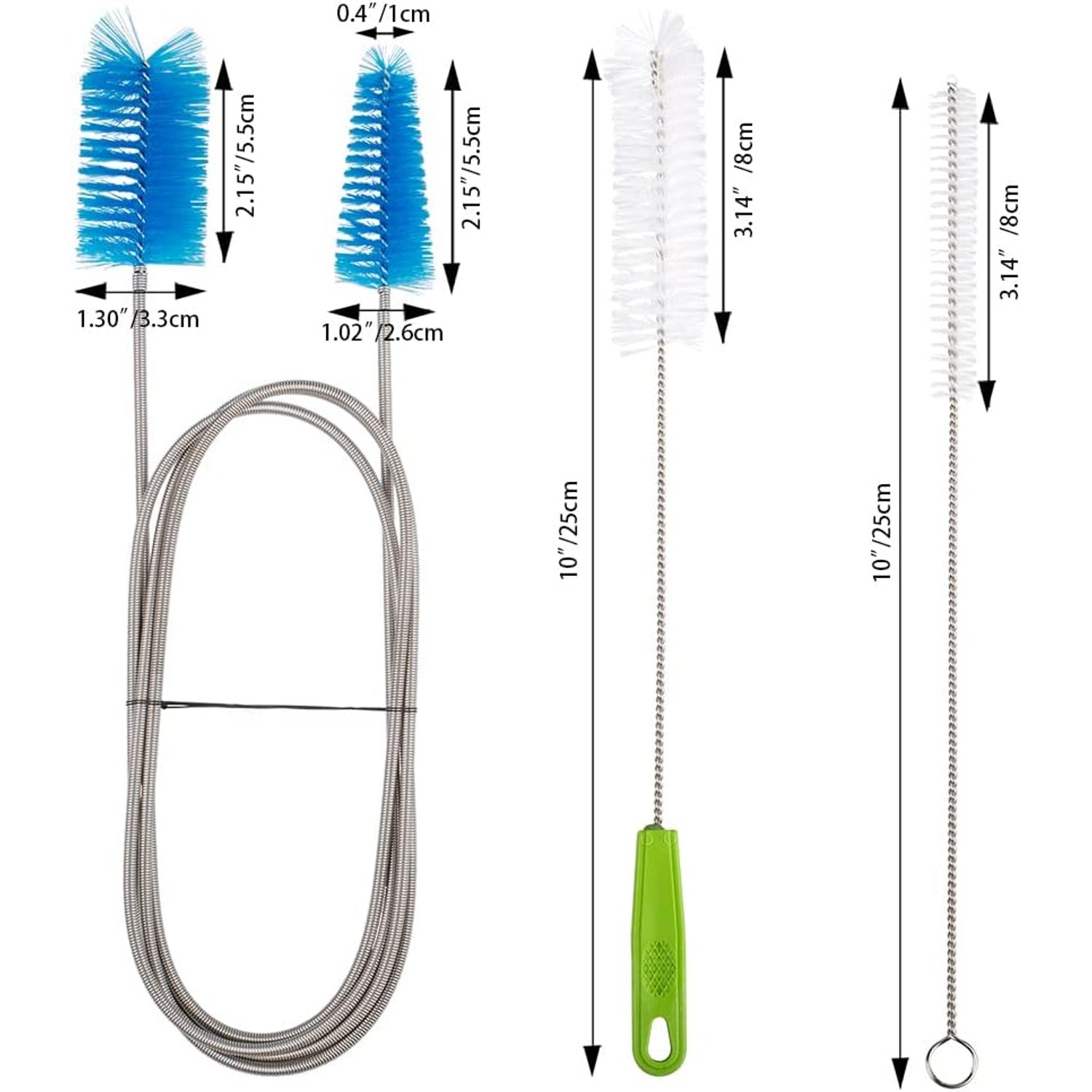 Double Ended Drain Brush 3 Pack: image 2