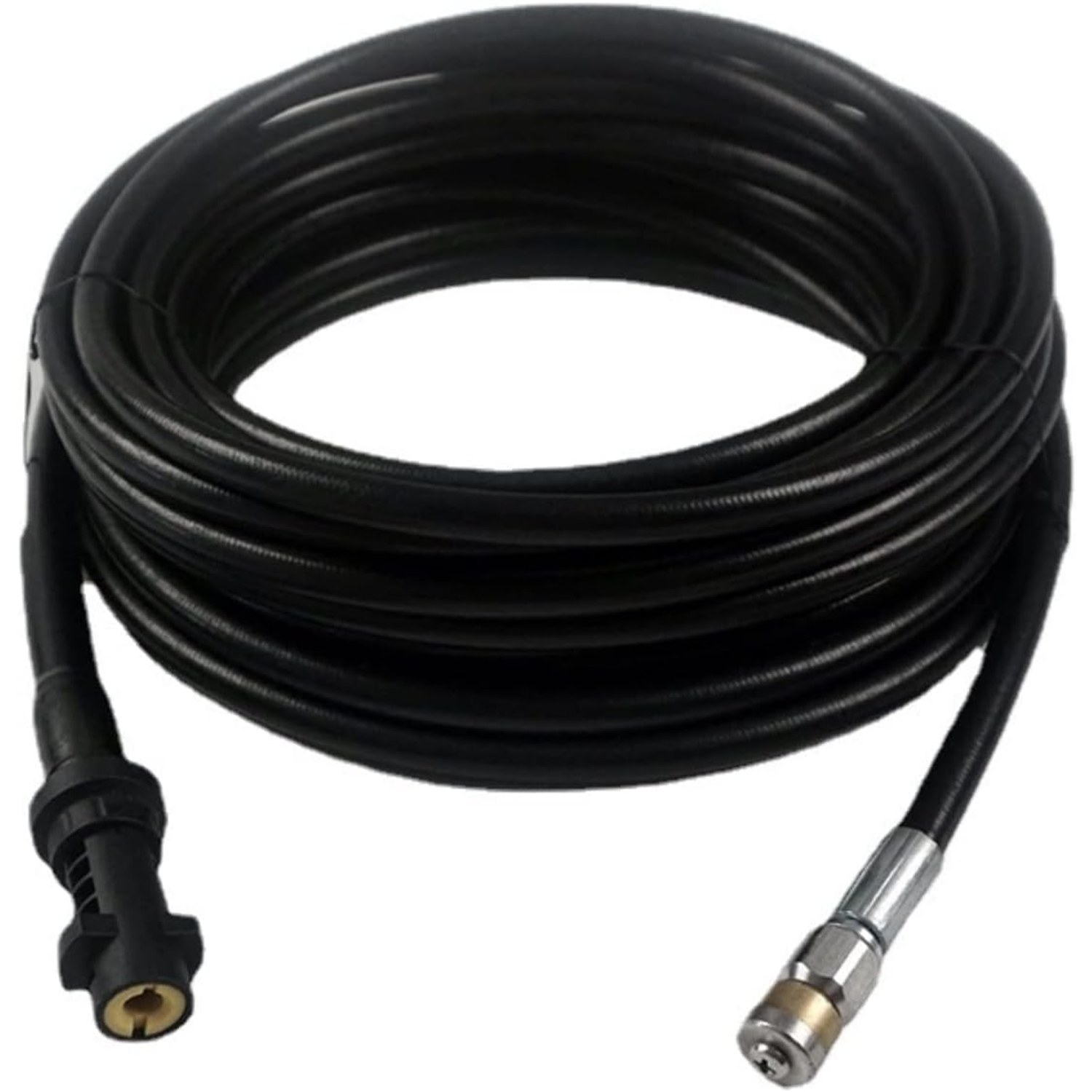 20m Pressure Washer Drain Jetter Hose Kit with Button Nose and Rotating Nozzles: image 3