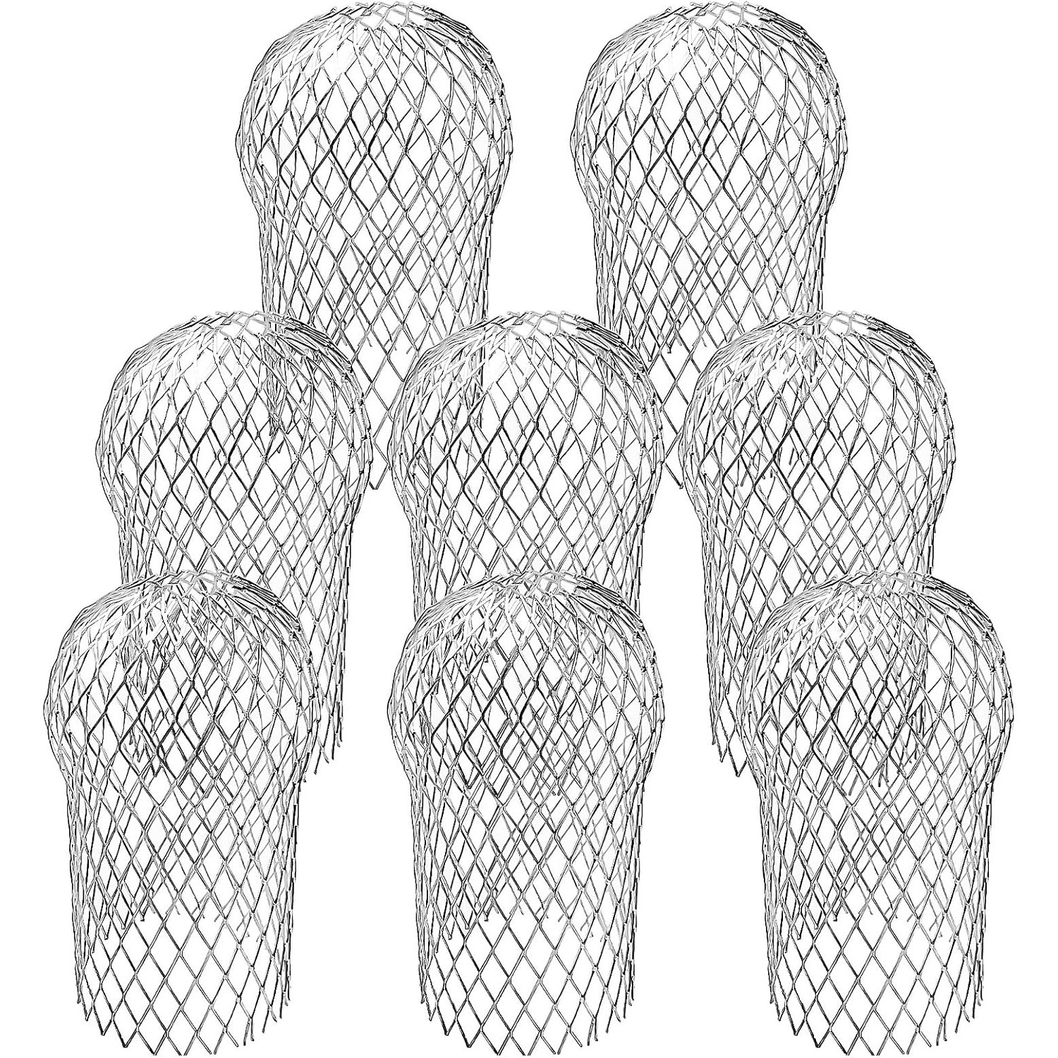 Aluminium Downpipe Leaf Guard 8 Pack
