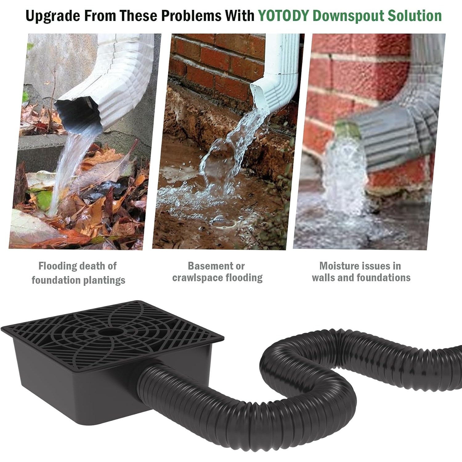 Downpipe Extension with Catch Basin Kit: image 5