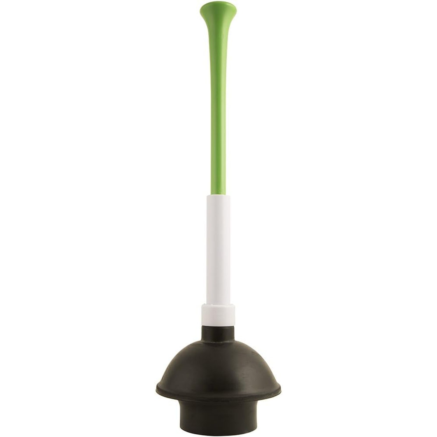Stow-Away Plunger with Adjustable Length Handle