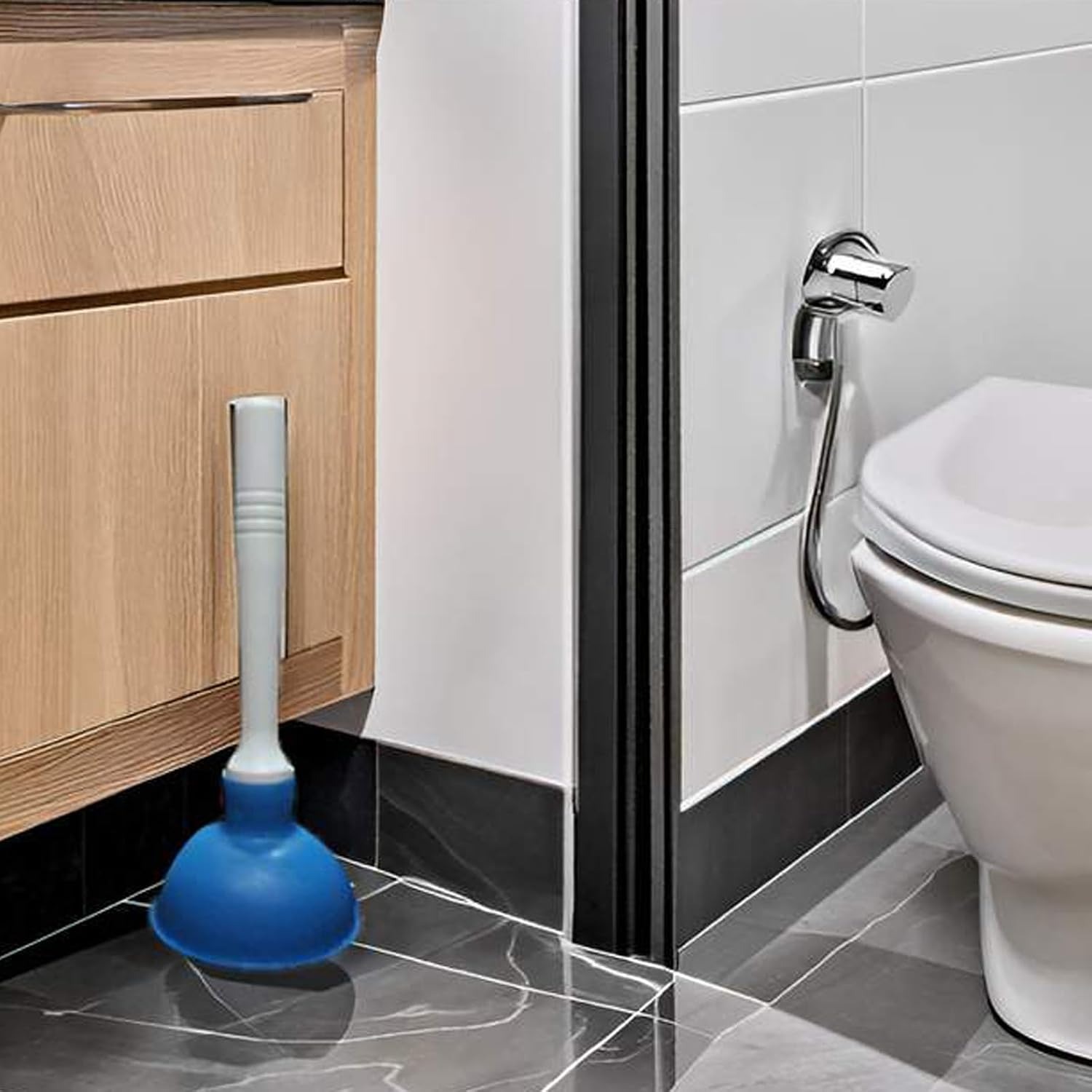 Mini Sink Plunger with Short Handle: image 5