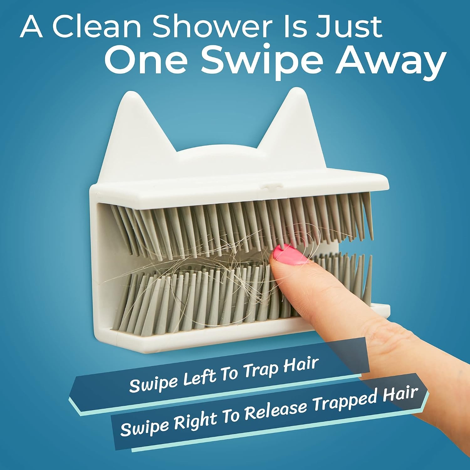 Wall Mounted Shower Hair Catcher: image 2