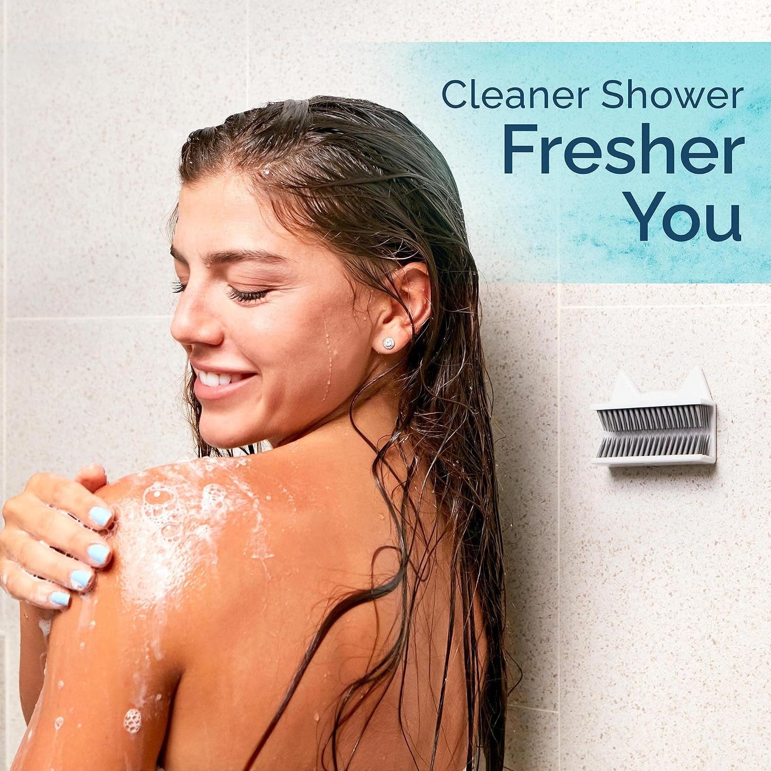 Wall Mounted Shower Hair Catcher: image 3