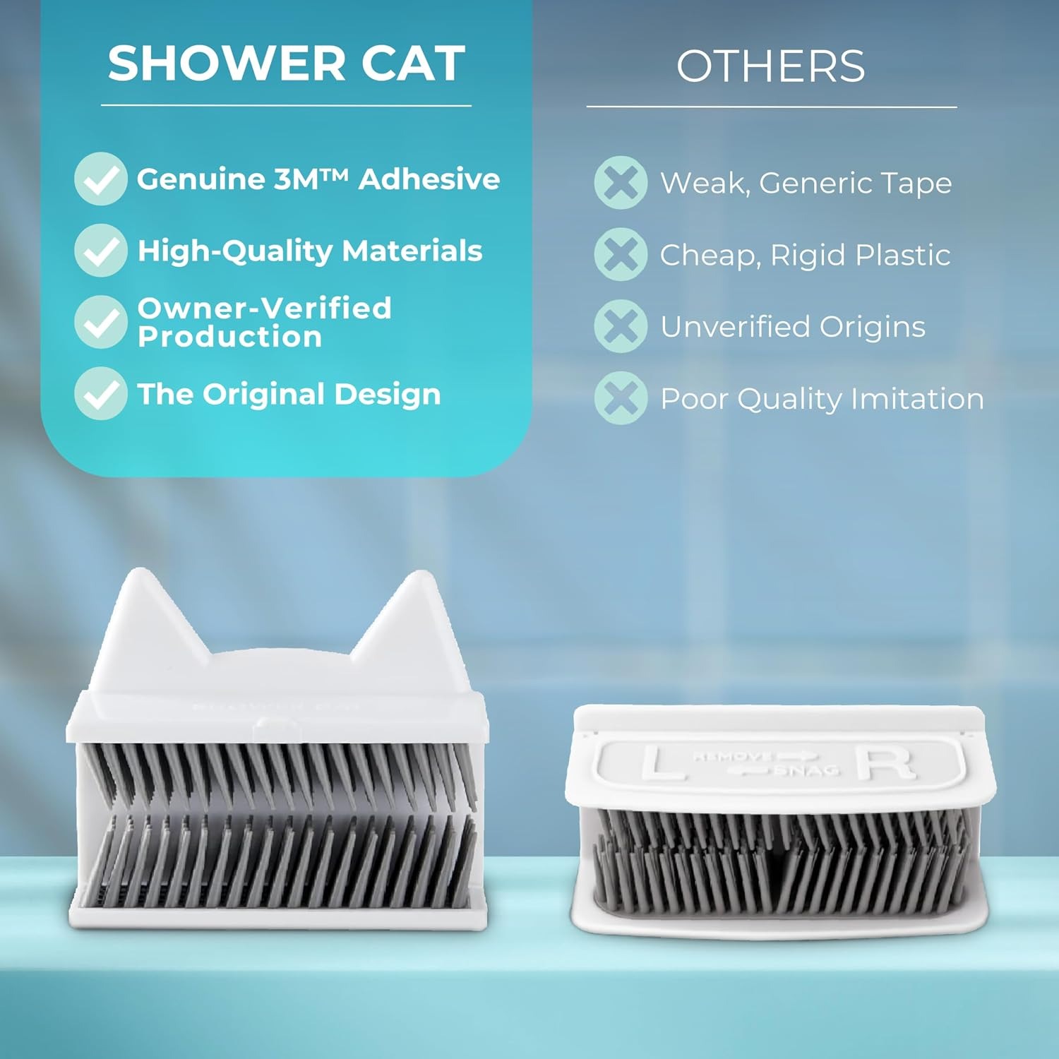 Wall Mounted Shower Hair Catcher: image 4