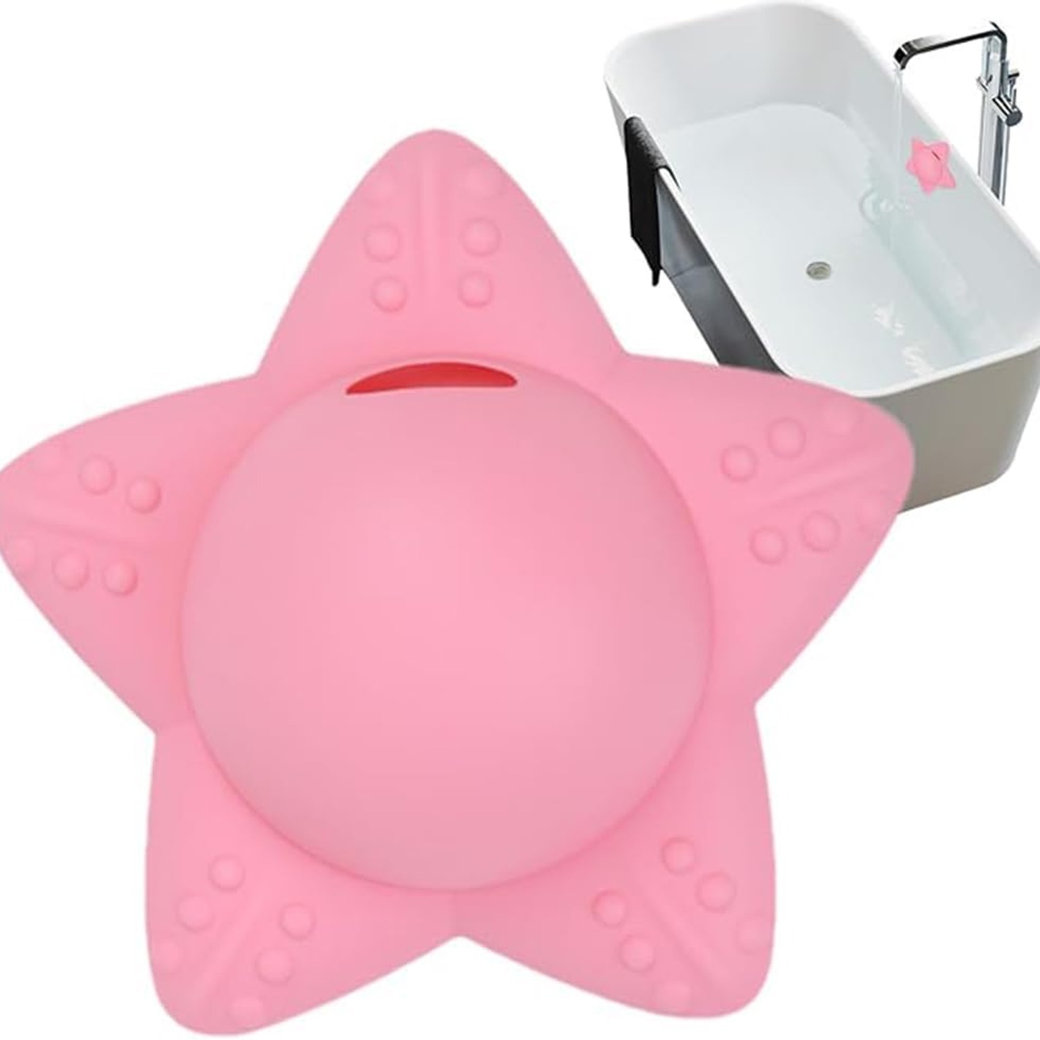 Silicone Bath Overflow Drain Cover