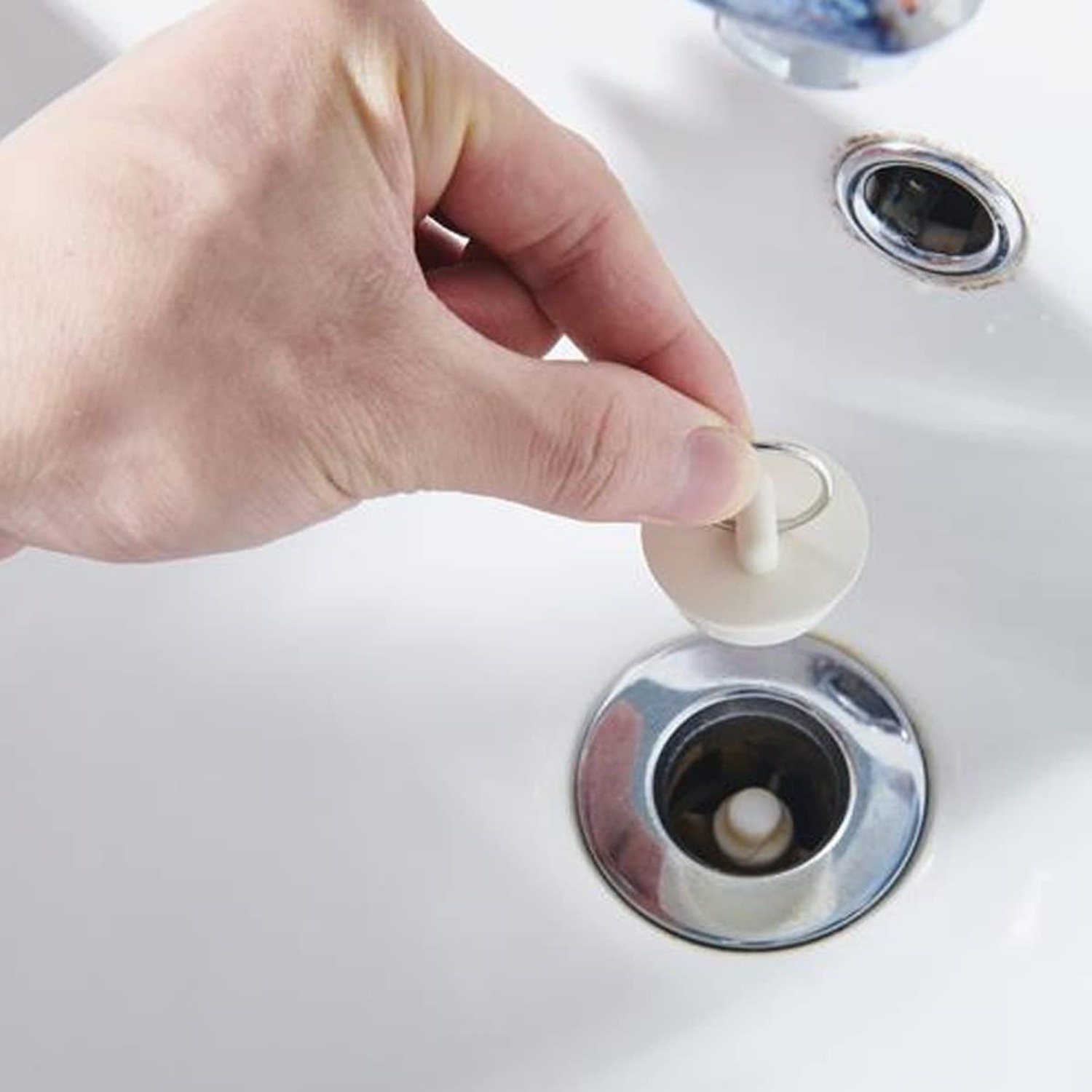 Rubber Sink Plug 45-47mm with Hanging Ring (2 Pack): image 6
