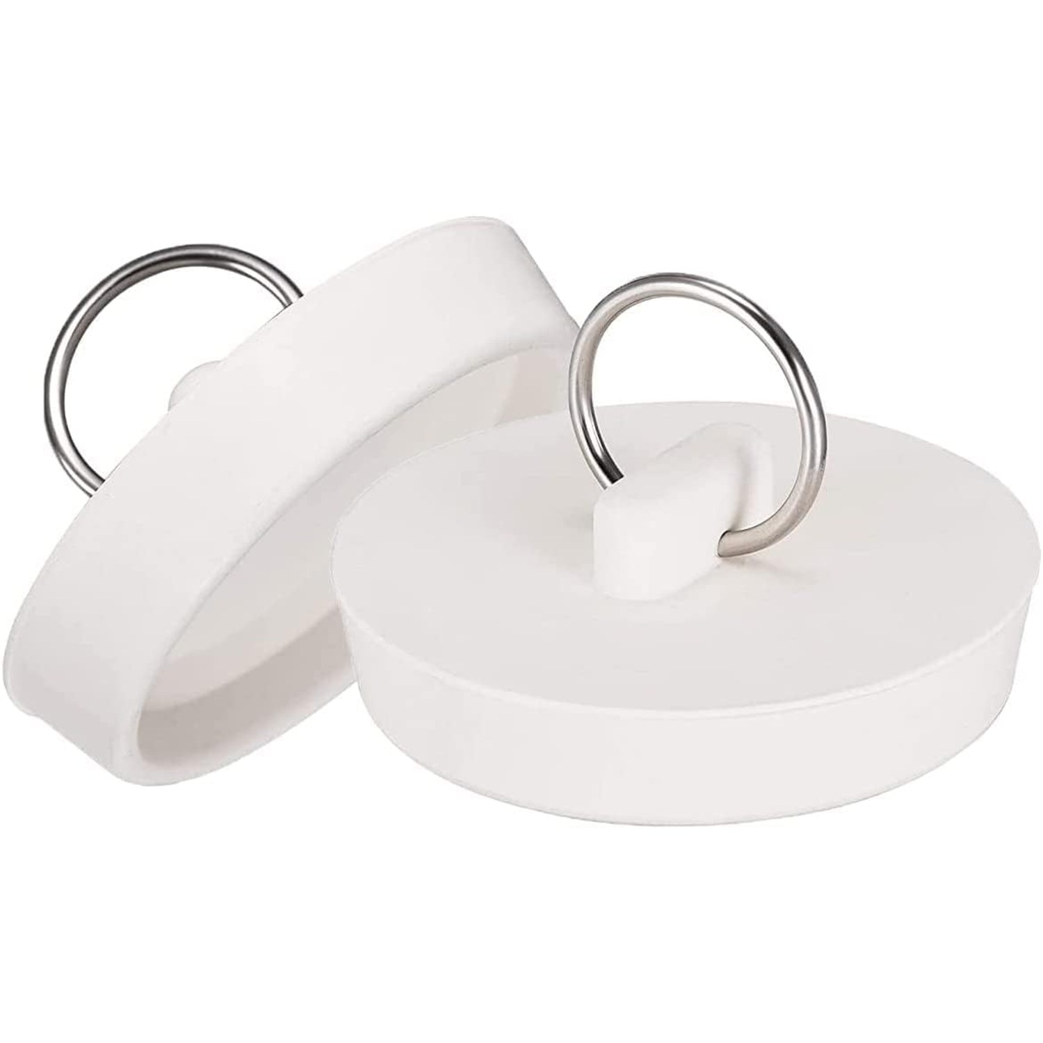 Rubber Sink Plug 53 to 55mm (2 Pack)