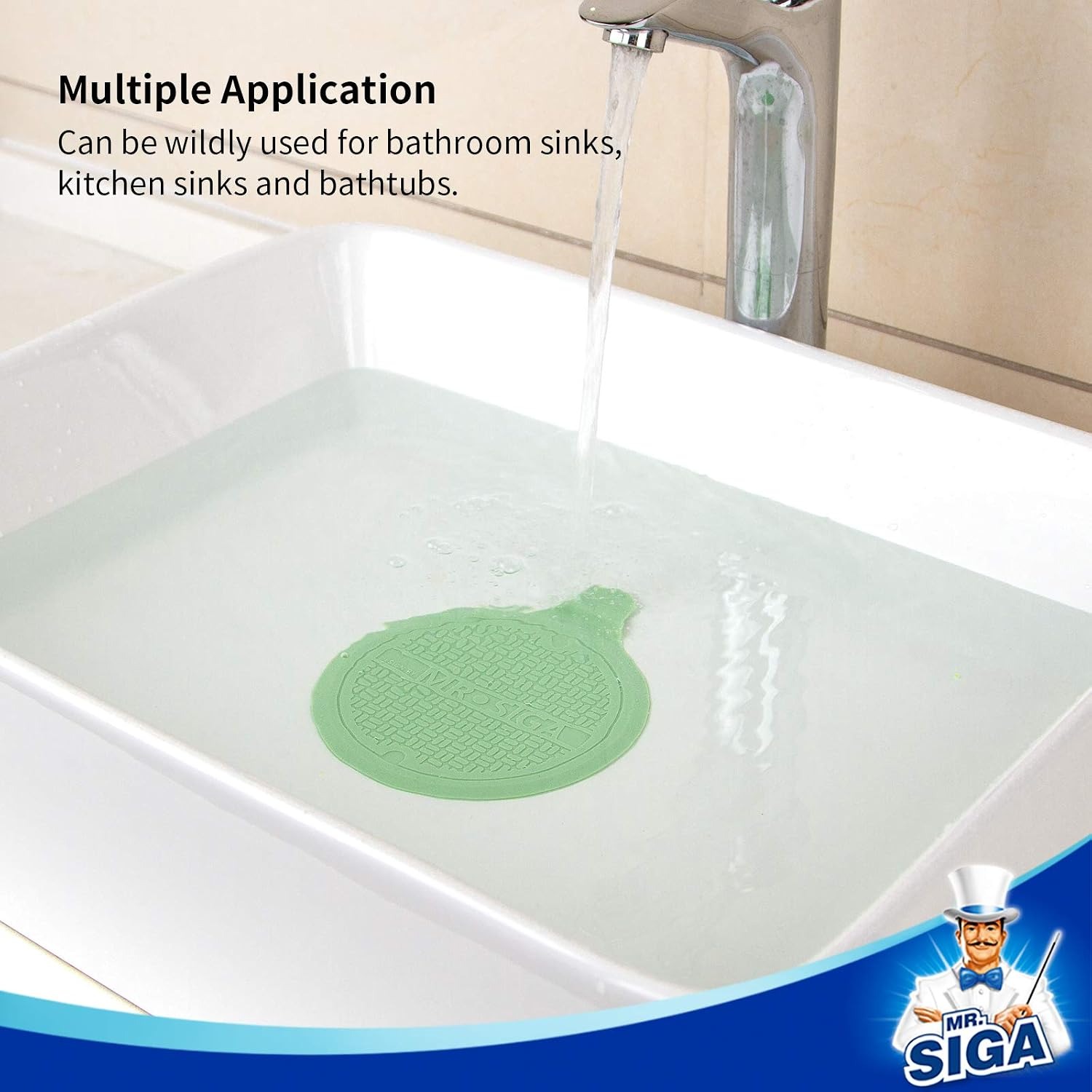 Silicone Bath Plug 3 Pack: image 5