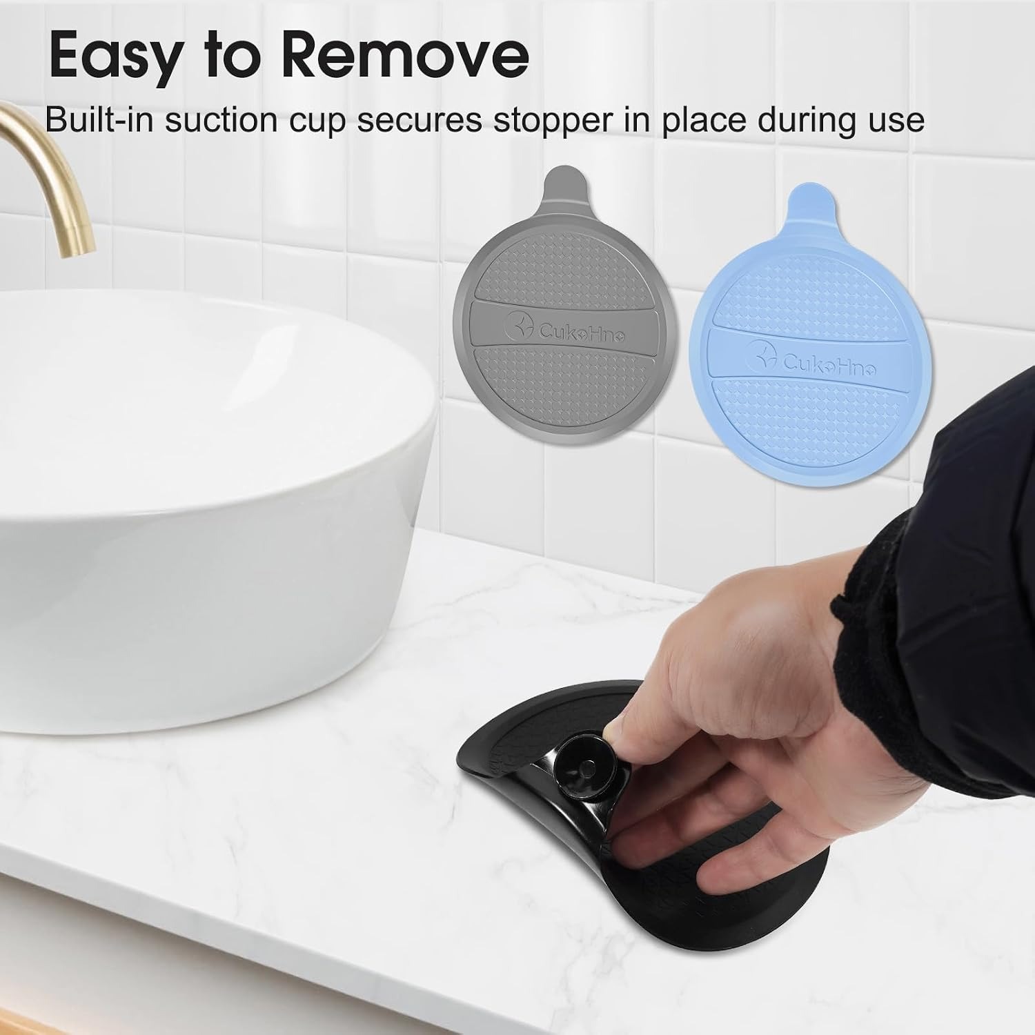 Silicone Bathtub Drain Stopper